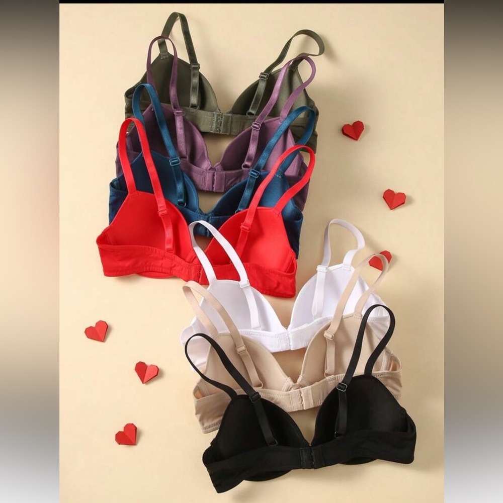 Women's Multi-Color Bra Set of 7 - Picture 2 of 8
